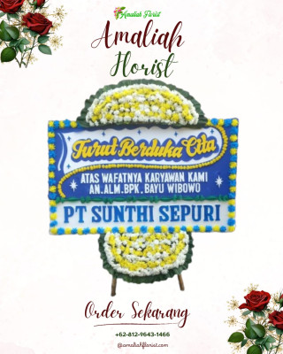 Papan Bunga Duka di Kebayoran Lama Selatan