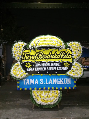 Papan Bunga Duka di Kebayoran Lama Selatan