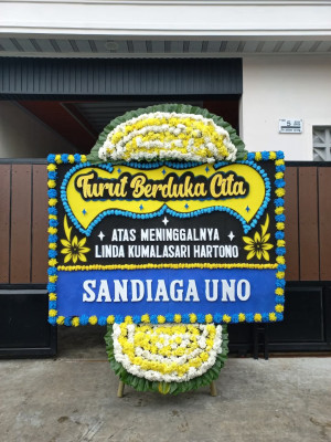 Papan Bunga Duka di Kebayoran Lama Selatan